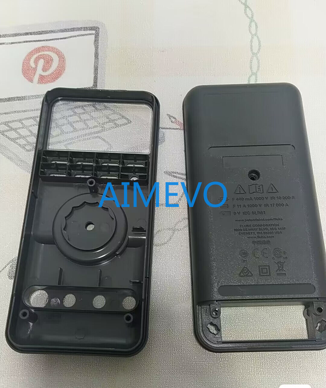 1PC FOR FLUKE 87V front shell + back shell, top and bottom cover FLUKE87V CASE