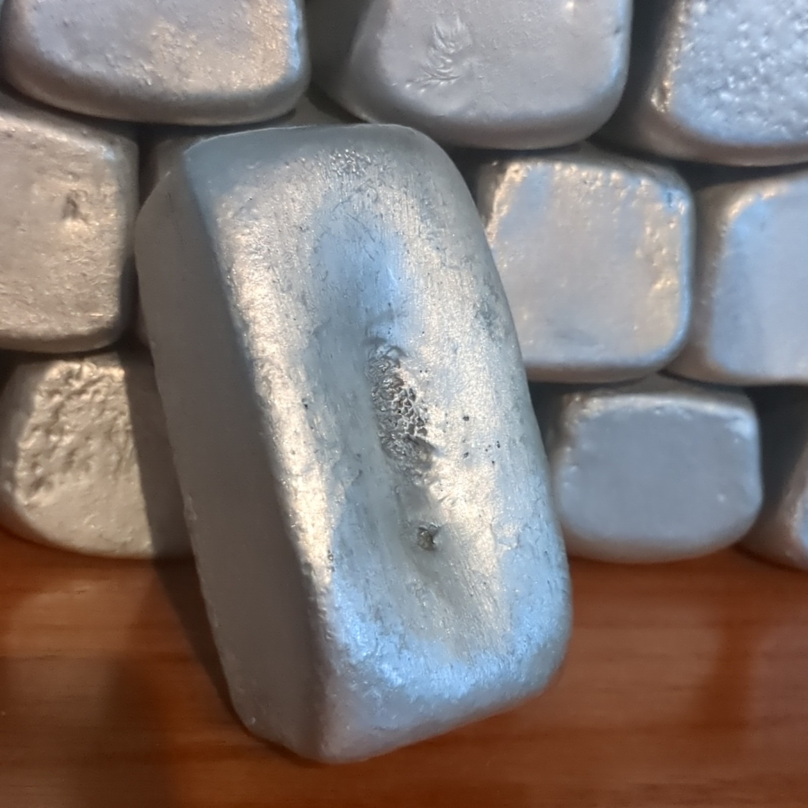 Lot Of 18 Aluminum ingots 10lbs