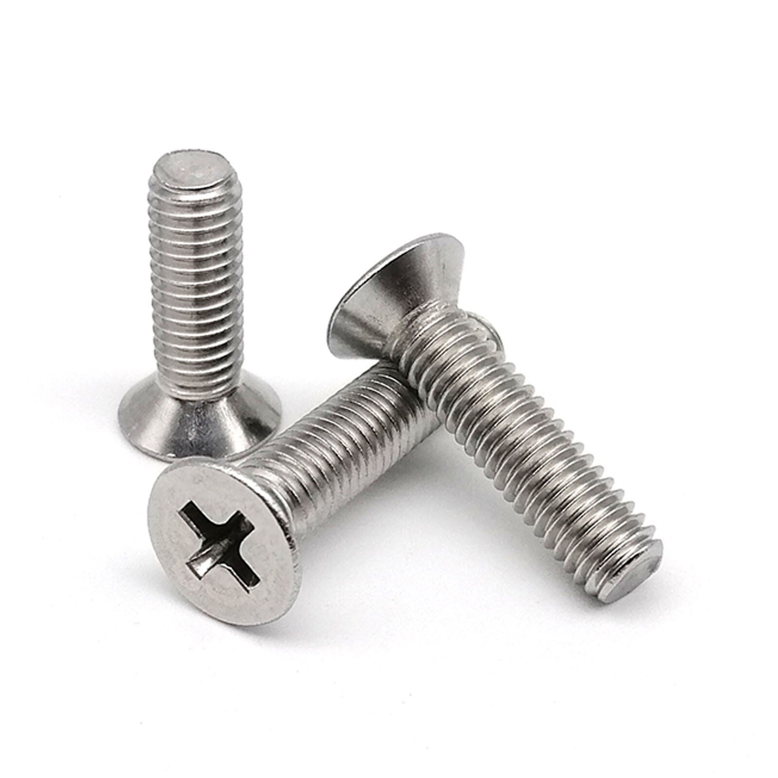 M5 Phillips Machine Screws stainless steel Countersunk Flat Head Bolts DIN 965
