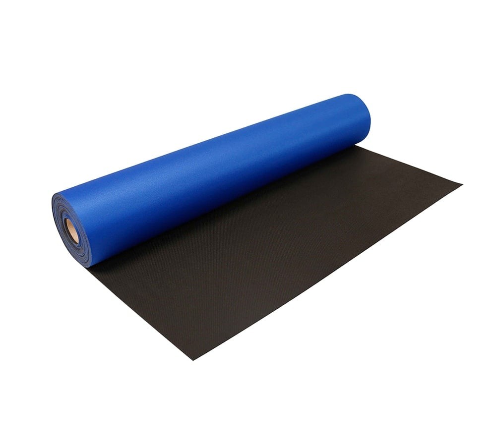 (4 Pack) 20’x27″ Blue Neoprene Floor Runner w/ Non Skid Bottom