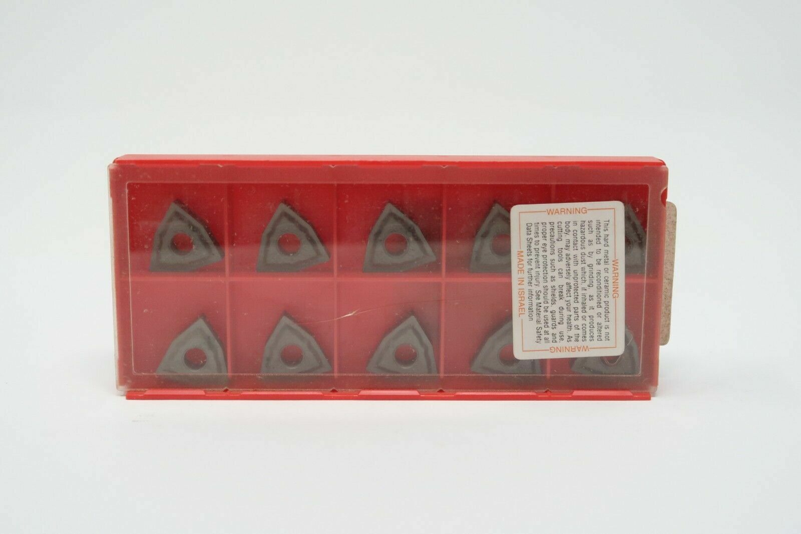 10 pcs DURACARB WNMG 431-58 / 080404-58 Grade DC210 Carbide Inserts ISRAEL