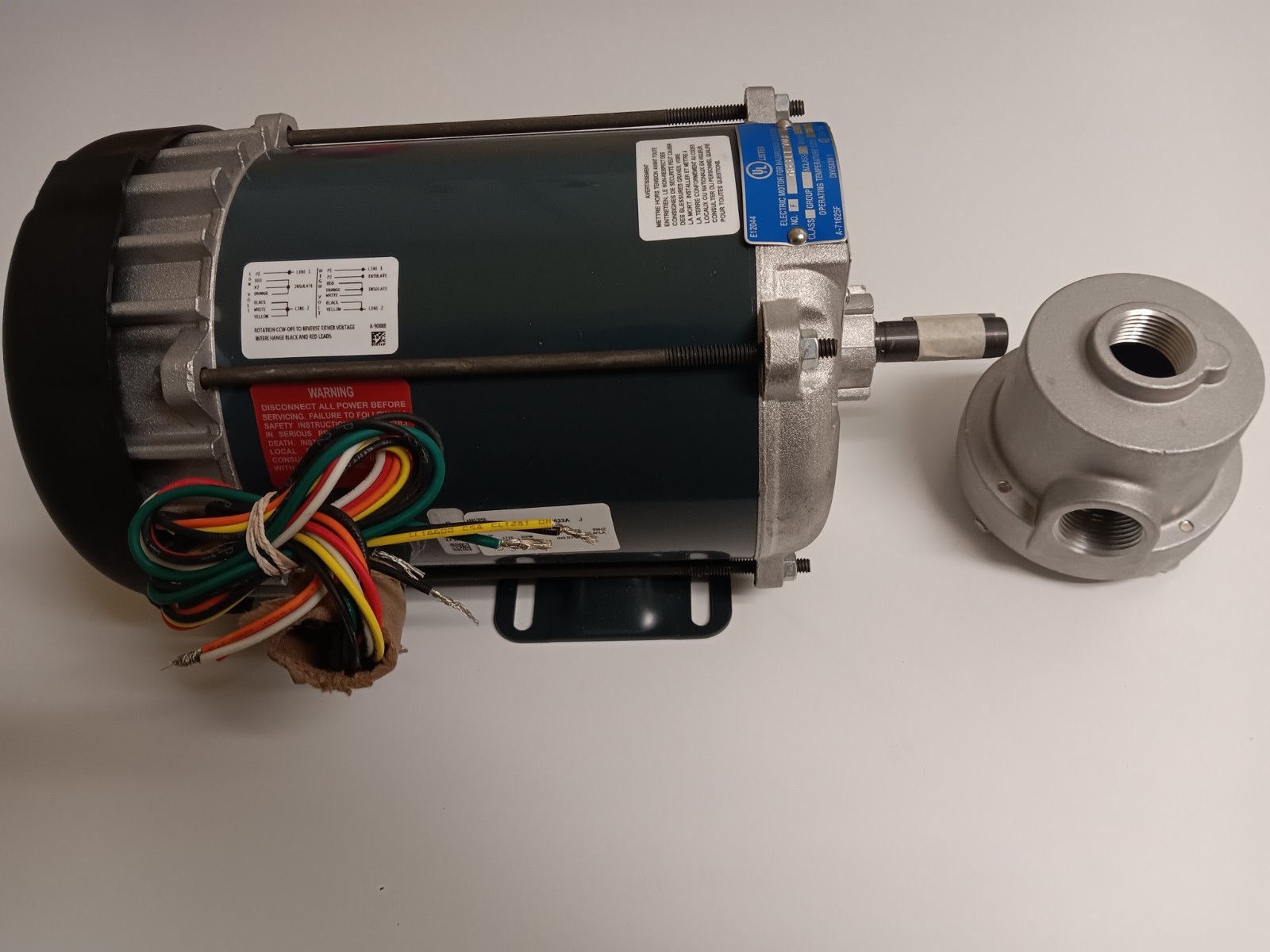 MARATHON MOTOR EXPLOSION PROOF MODEL#056T11G15523,1 /2HP