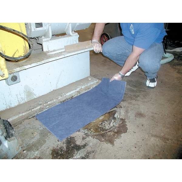Spilfyter Db-75 Sorbents, 27 Gal, 16 In X 18 In, Universal, Gray, Polypropylene