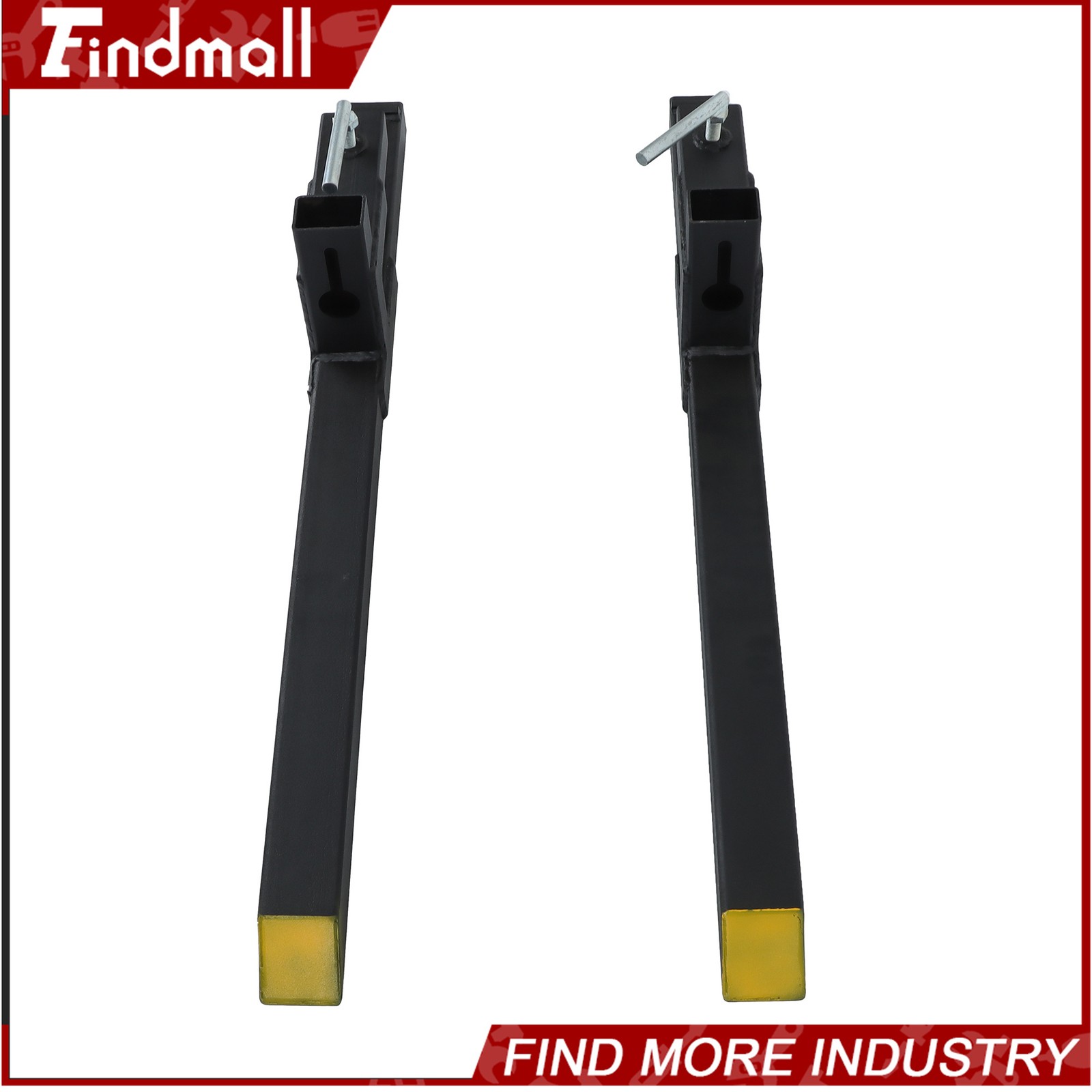 Findmall 43″ 2000lbs Clamp on Pallet Forks Tractor Forks Heavy Duty Bucket Fork