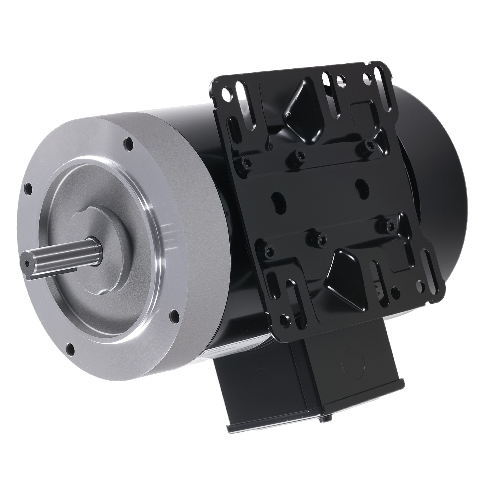 1HP Electric Motor 3450 RPM, AC 115V/230V, 56C Frame, Air Compressor Motor