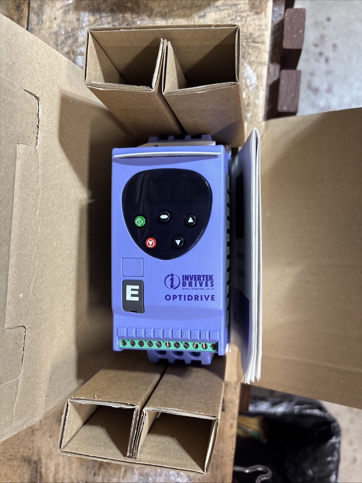 INVERTEK ODE1-11050-USA OPTIDRIVE E 0.5HP 120 VAC NEW!!
