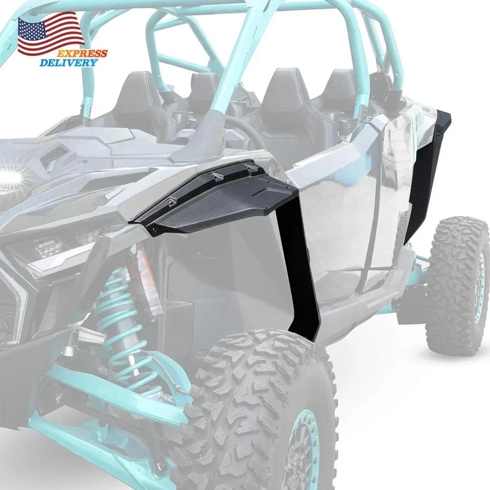 Fender Flares for Polaris RZR PRO XP XP4/R R4/S S4 2025+ Accessories, Front & Re