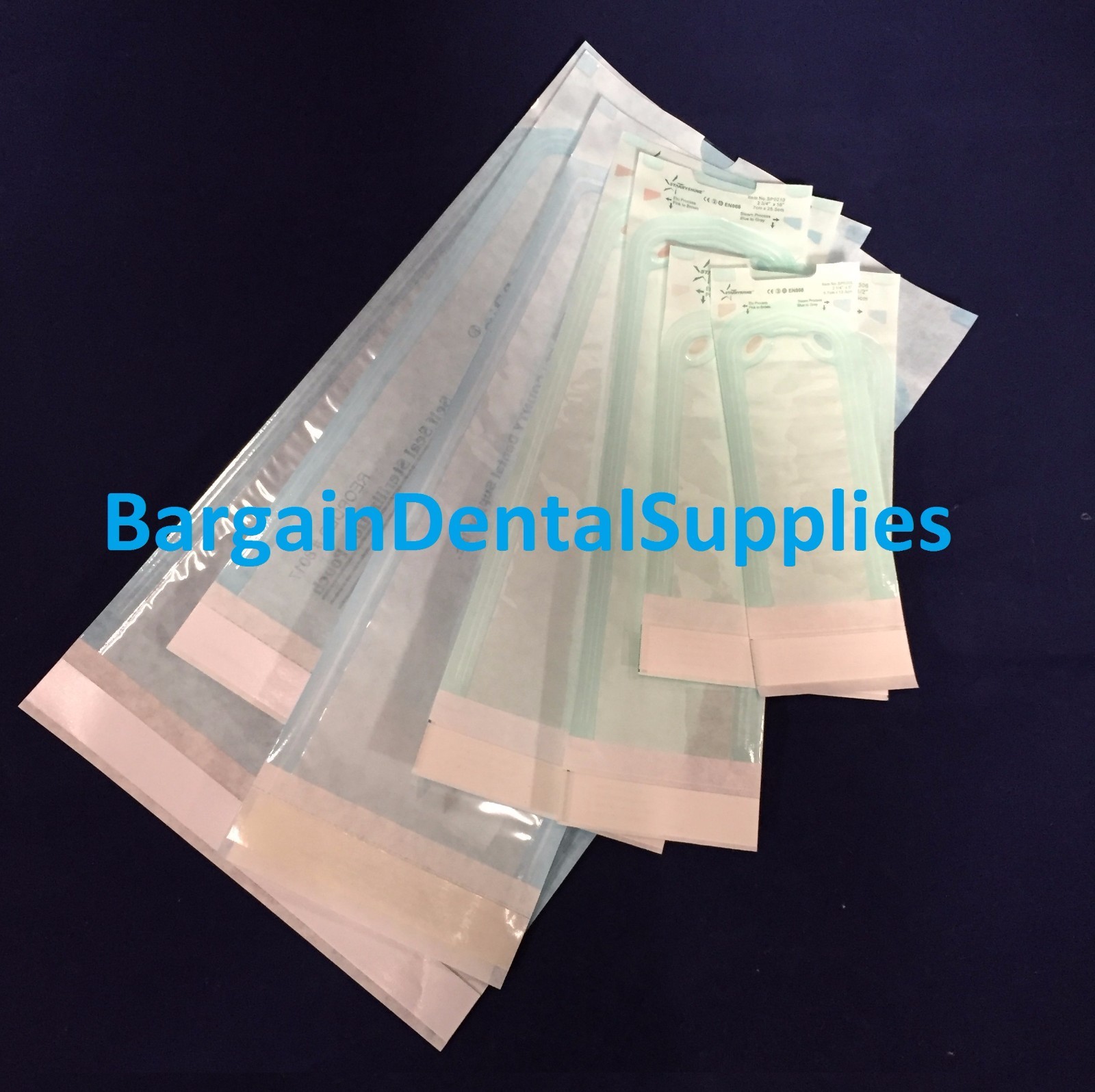 6400 Pcs Self-Sealing Sterilization Pouch QUATRO indicators 3.5″x 6.5″
