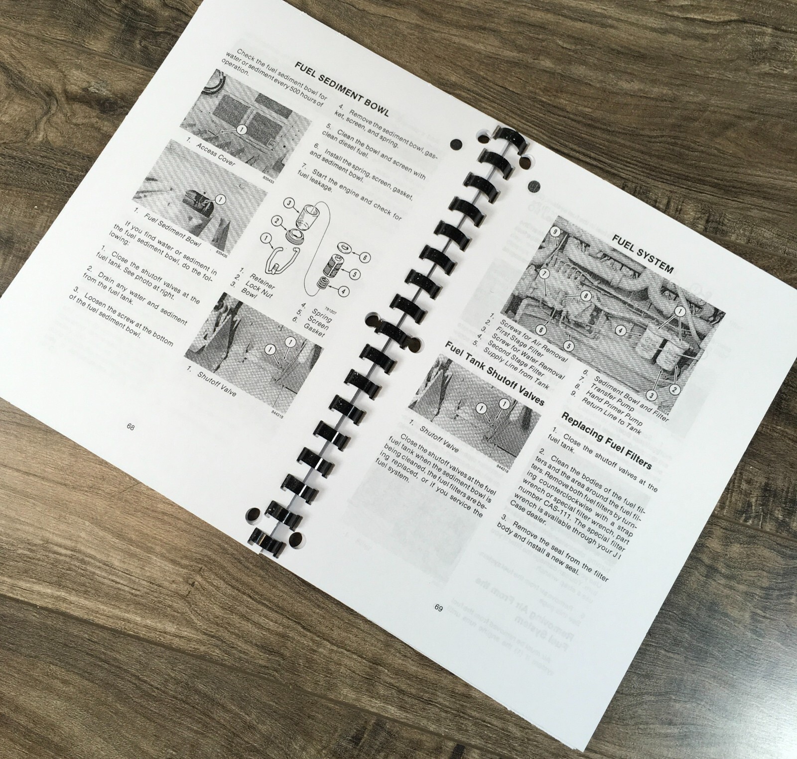 Case 1150D 1155D Crawler Dozer Loader Service Manual Parts Catalog Operators Set