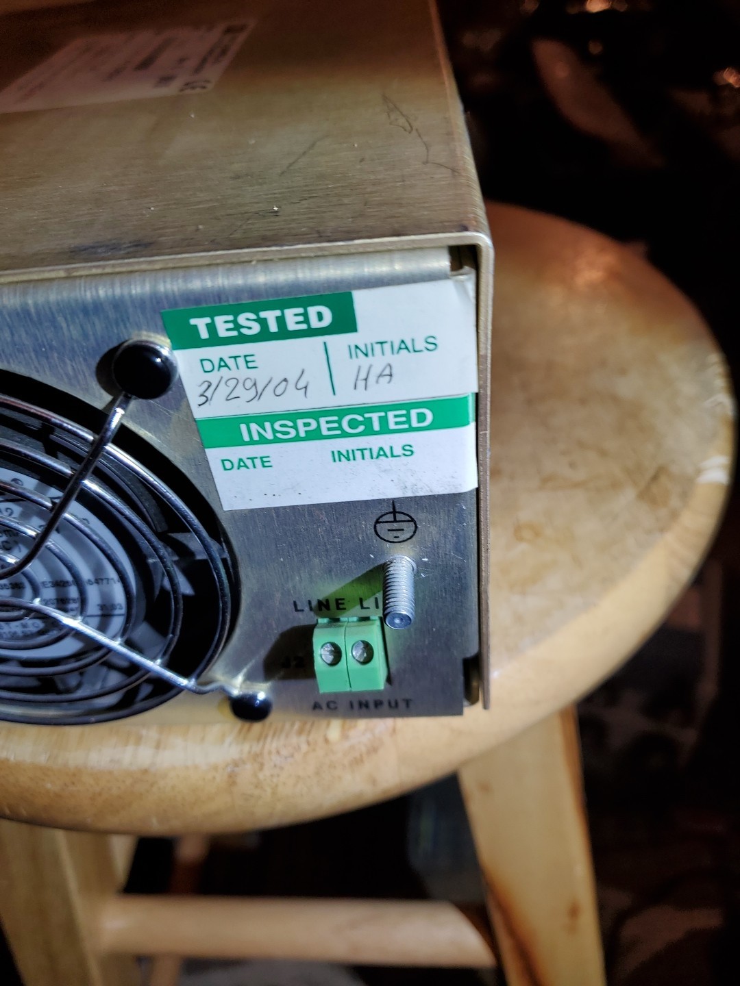 KAISER SYSTEMS LC501 REV E. 1800 VDC 500 J/s Trigger 600v , 84mj