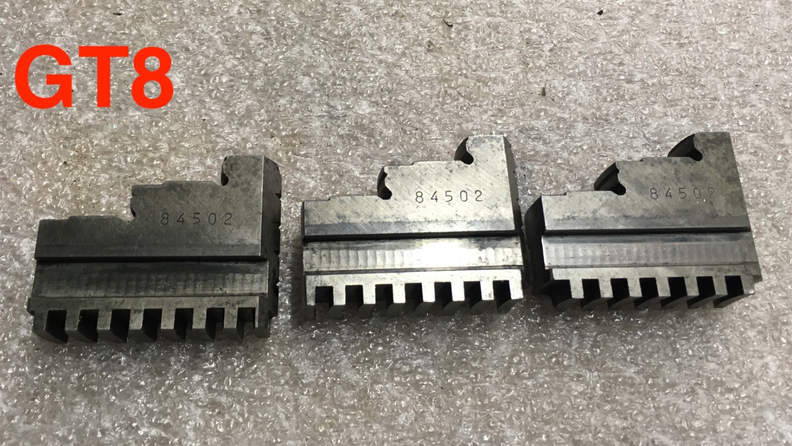 Hard Outer Jaws for Pratt Burnerd Lathe Chuck 125mm/130mm Hard Outside Jaws 5″
