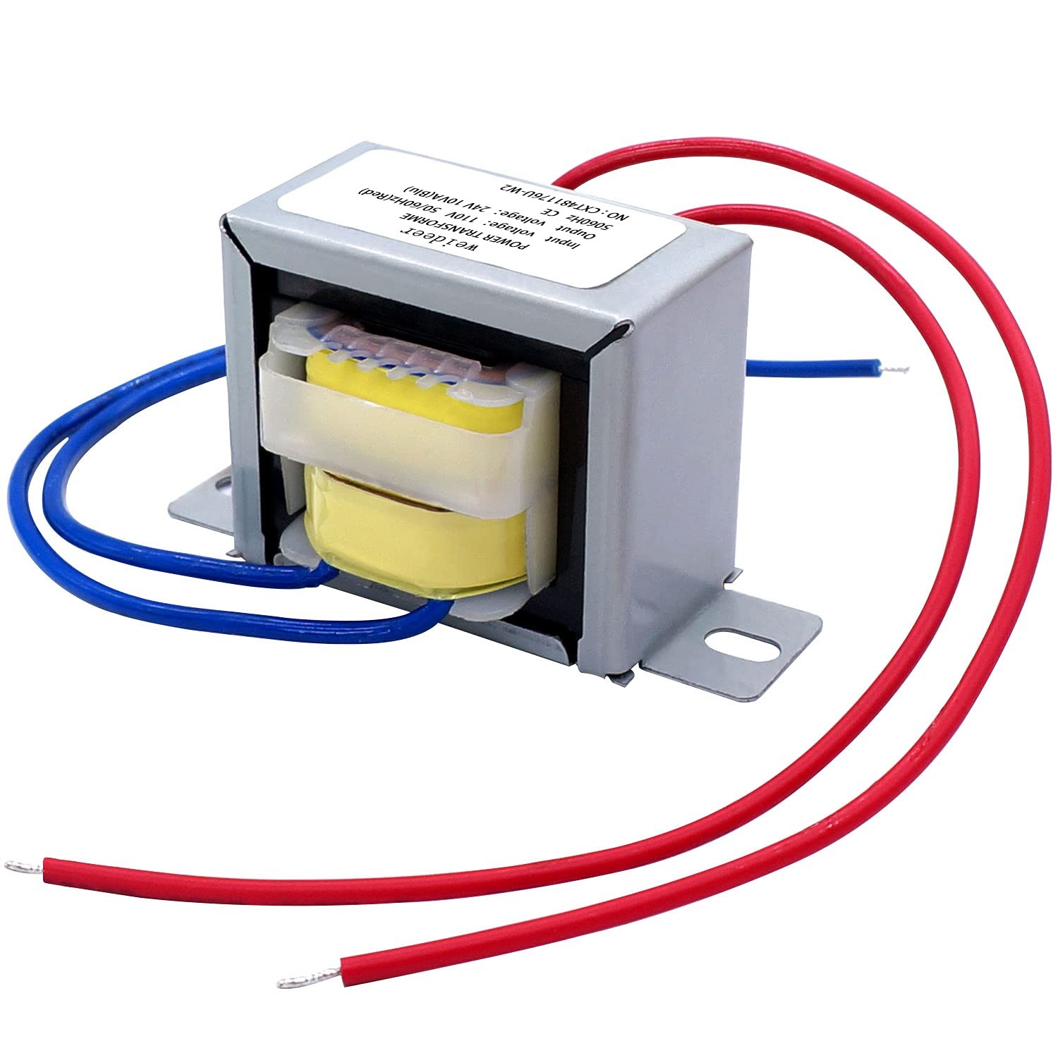 weideer Input 110V 50/60HZ Output 24V 10VA Power Transformer AC/AC Single Phase