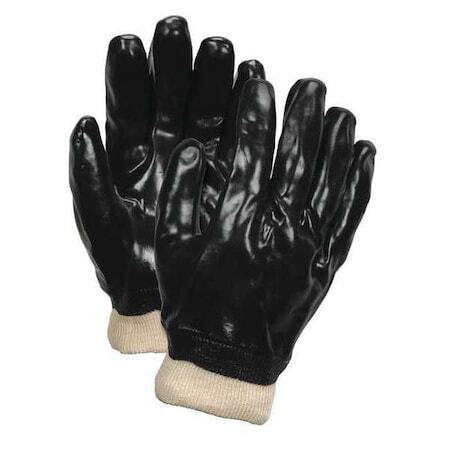 Mcr Safety 6100 10″ Chemical Resistant Gloves, Pvc, L, 12Pk