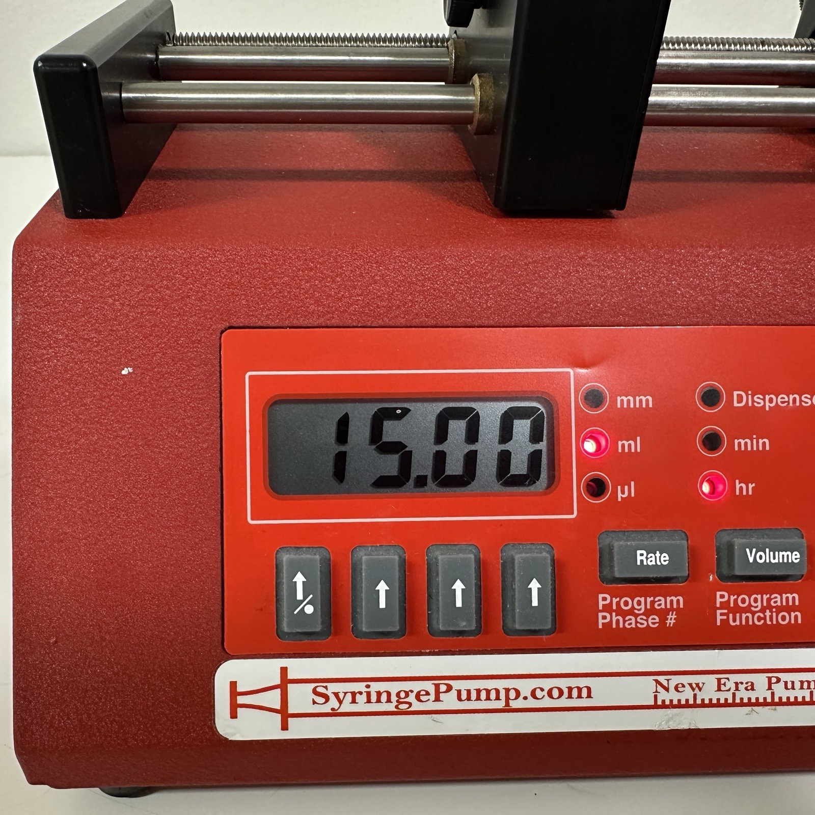 New Era Pump Systems | Single Syringe Pump NE-1000 | Holds Syringes up to 60mL