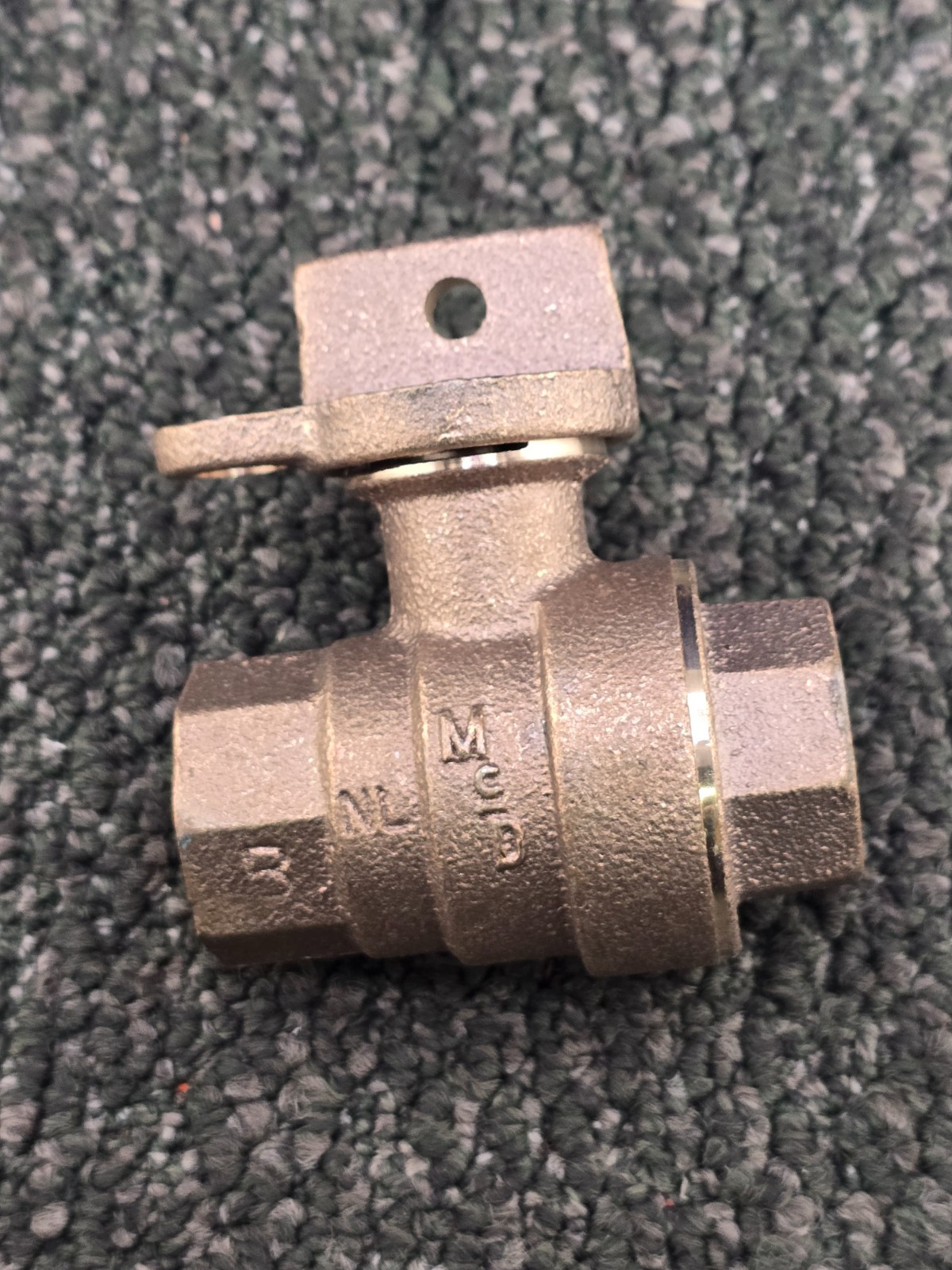 A.Y. McDonald 3/4″ Bronze Full-Port Ball Style Curb Stop Valve Lead-Free 300 WOG