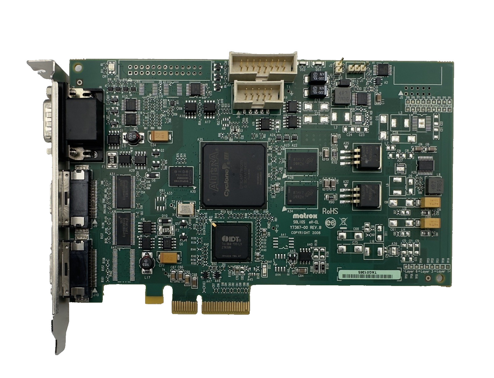 MATROX SOLIOS eV-CL Y7367-00 REV.B, SOL2MEVCLB* – FAST SHIPPING