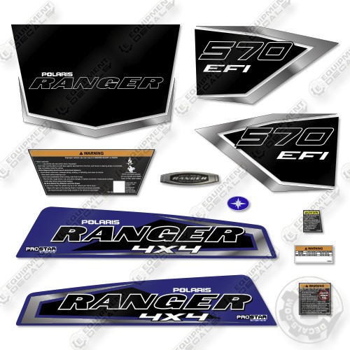 Polaris Ranger 570 2018 Decal Kit UTV -Aftermarket Kit