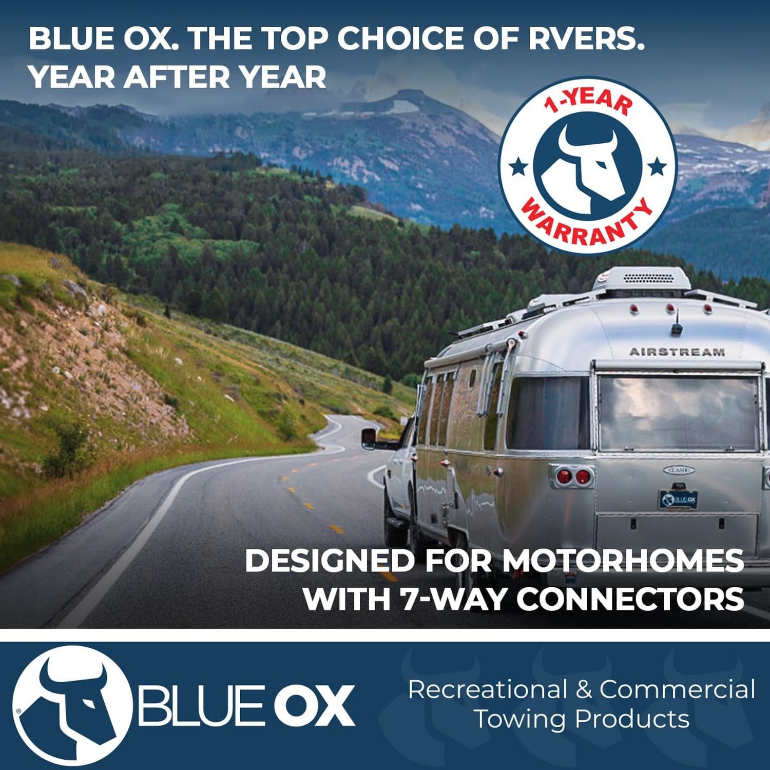 Blue Ox BX88254 7-Wire to 4-Wire Coiled Electrical Cable