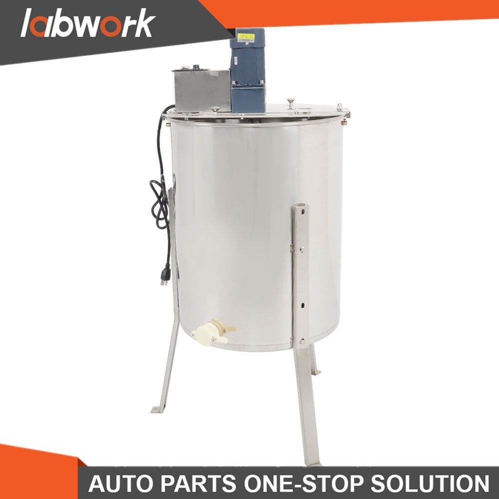 Labwork Stainless Steel Electric Honey Extractor Beekeeping Equipment 4/8 Frames