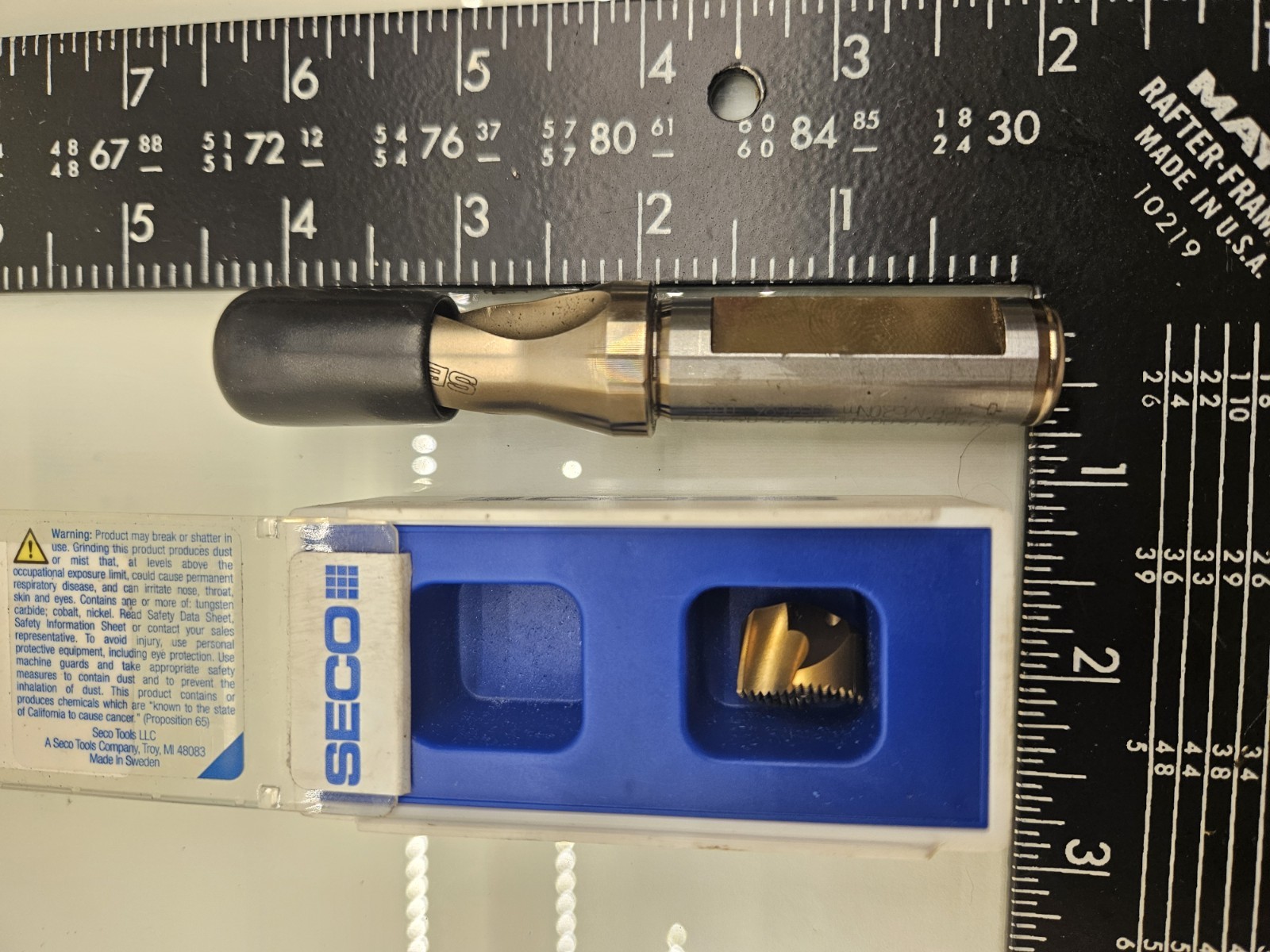 SECO Exhangeable Tip Drill Crownloc SD103-20.00/21.99-75-25R7, 20mm-21.99mm, NEW