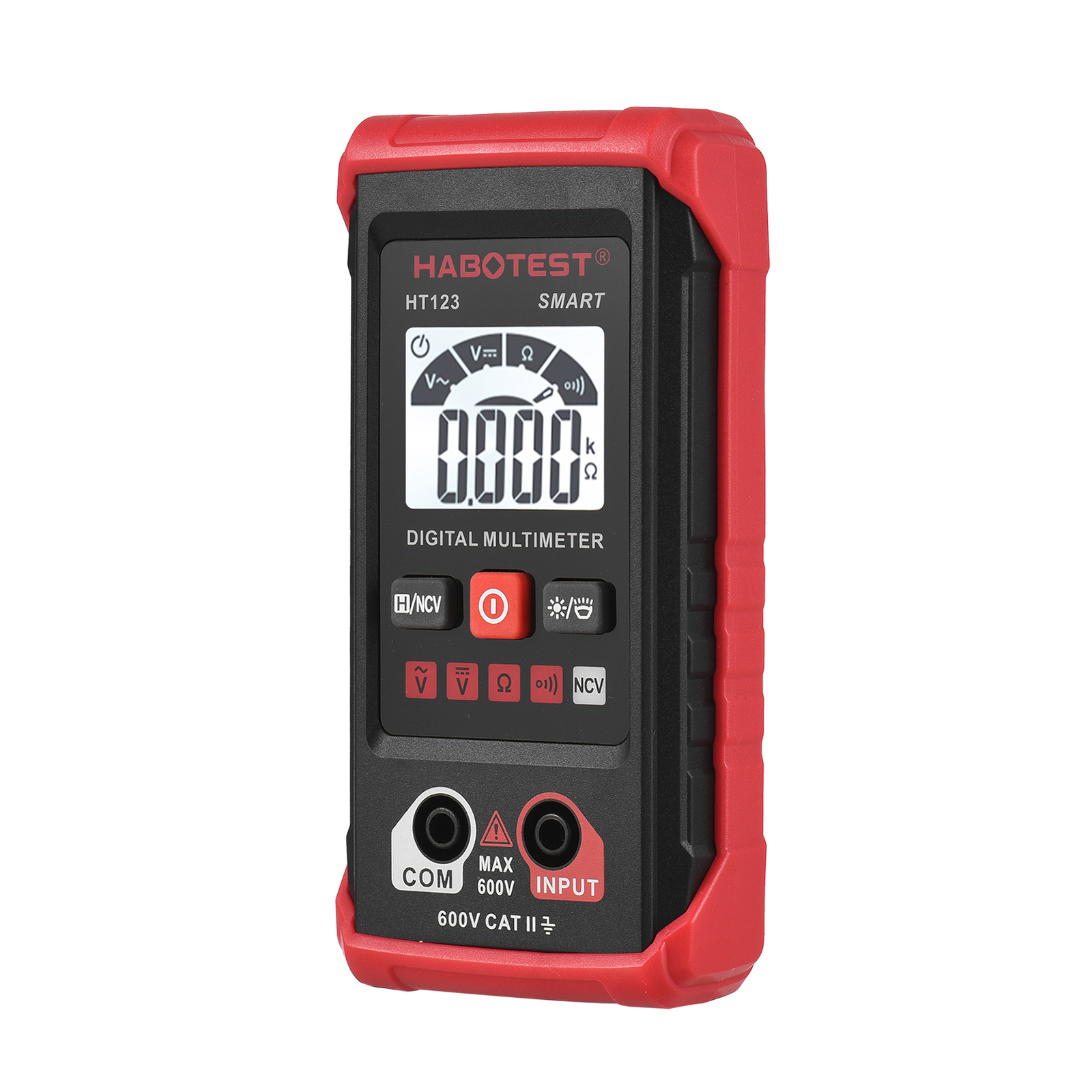 Digital Multimeter Auto Range Multi-meter 2,000 Counts True LCD Backlight L5M0
