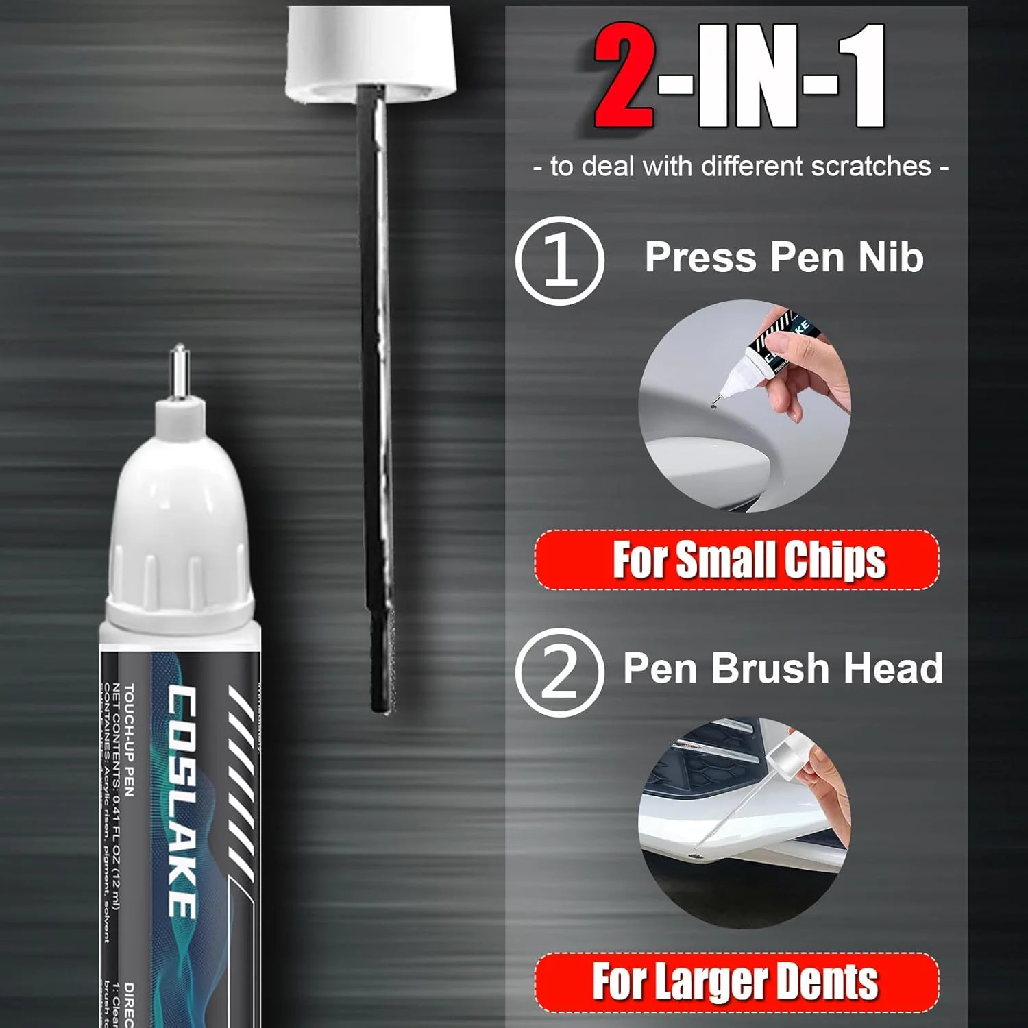 Touch Up Paint for Car Nissan Scarlet Ember Tintcoat NBL Scratch Repair Pen FAST