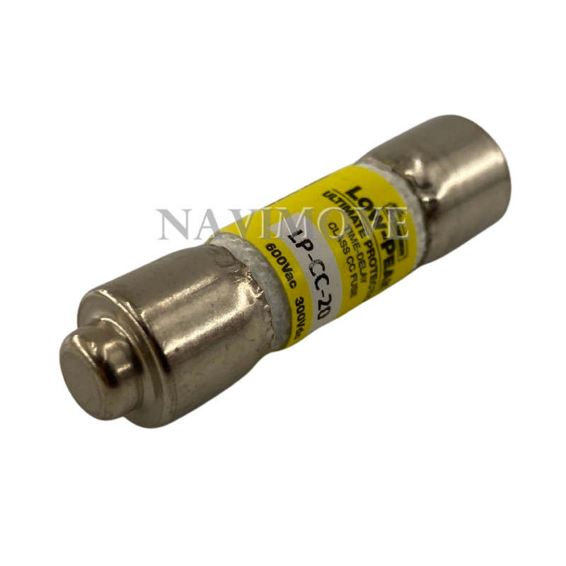 Lot of 10 New BUSSMANN LP-CC-20 LPCC20 20A 600V Time-Delay CLASS CC Fuse USA