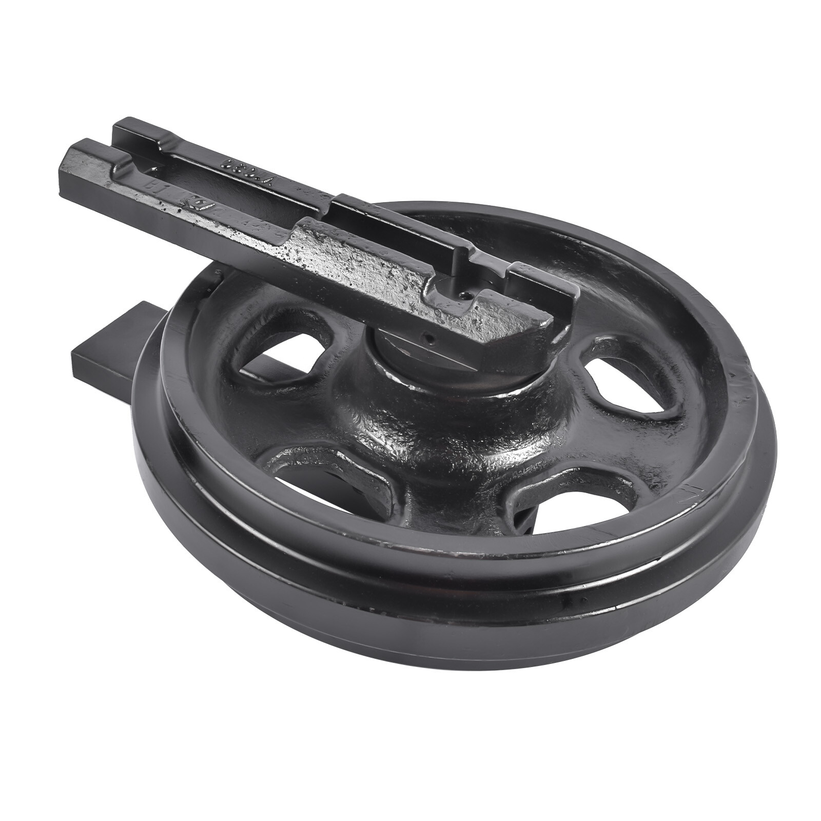 New Black Front Idler for Yanmar Mini Excavator VIO30 VIO35 Guide Wheel 30431