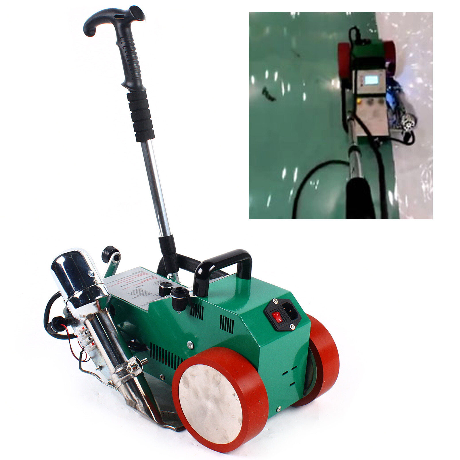 Automatic PVC Banner Welding Machine Heat Jointer Plastic Fabric Welder Hot Air