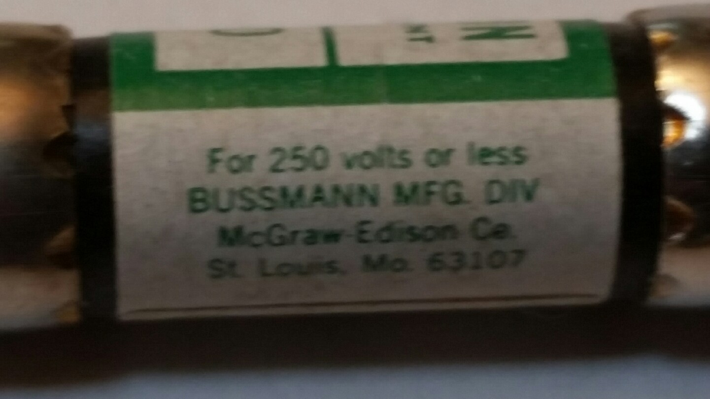 Fusetron FNM-10 Amp Fuses 250 Volts Set of 3 Fuses New