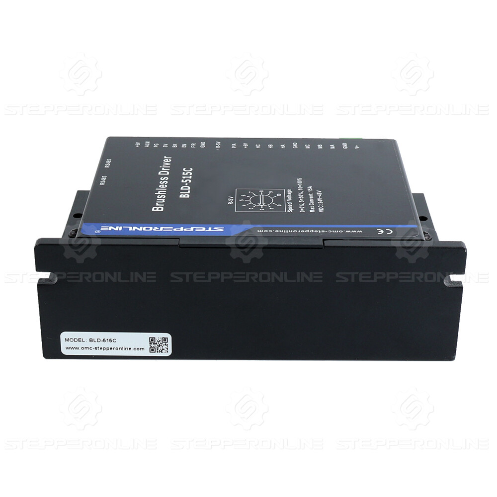 STEPPERONLINE Digital Brushless DC Motor Driver 24-48VDC Max 15A 400W 3-phase