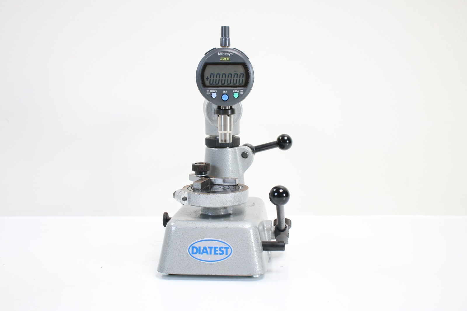 Diatest Mechanical Indicator Checking Stand MST58 with Mitutoyo Digital Gage #1