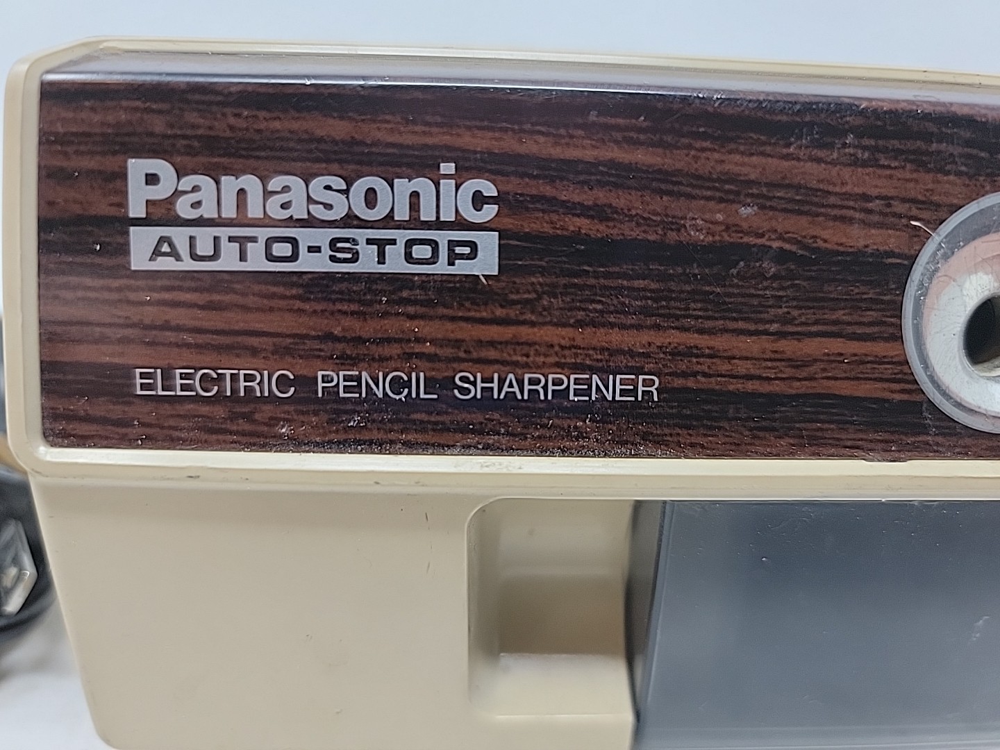 Vintage Panasonic KP-110 Electric Pencil Sharpener With Auto-Stop Tested