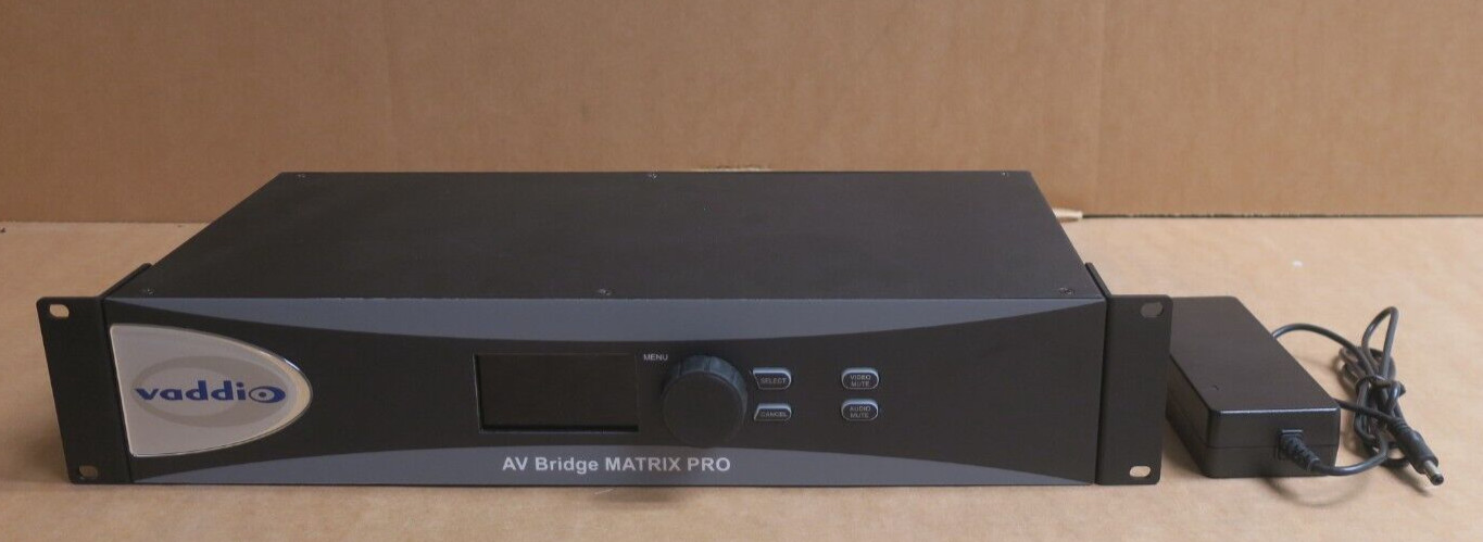 Vaddio AV Bridge MATRIX PRO Audio Video Encoder HD Video Switcher 998-8230-000