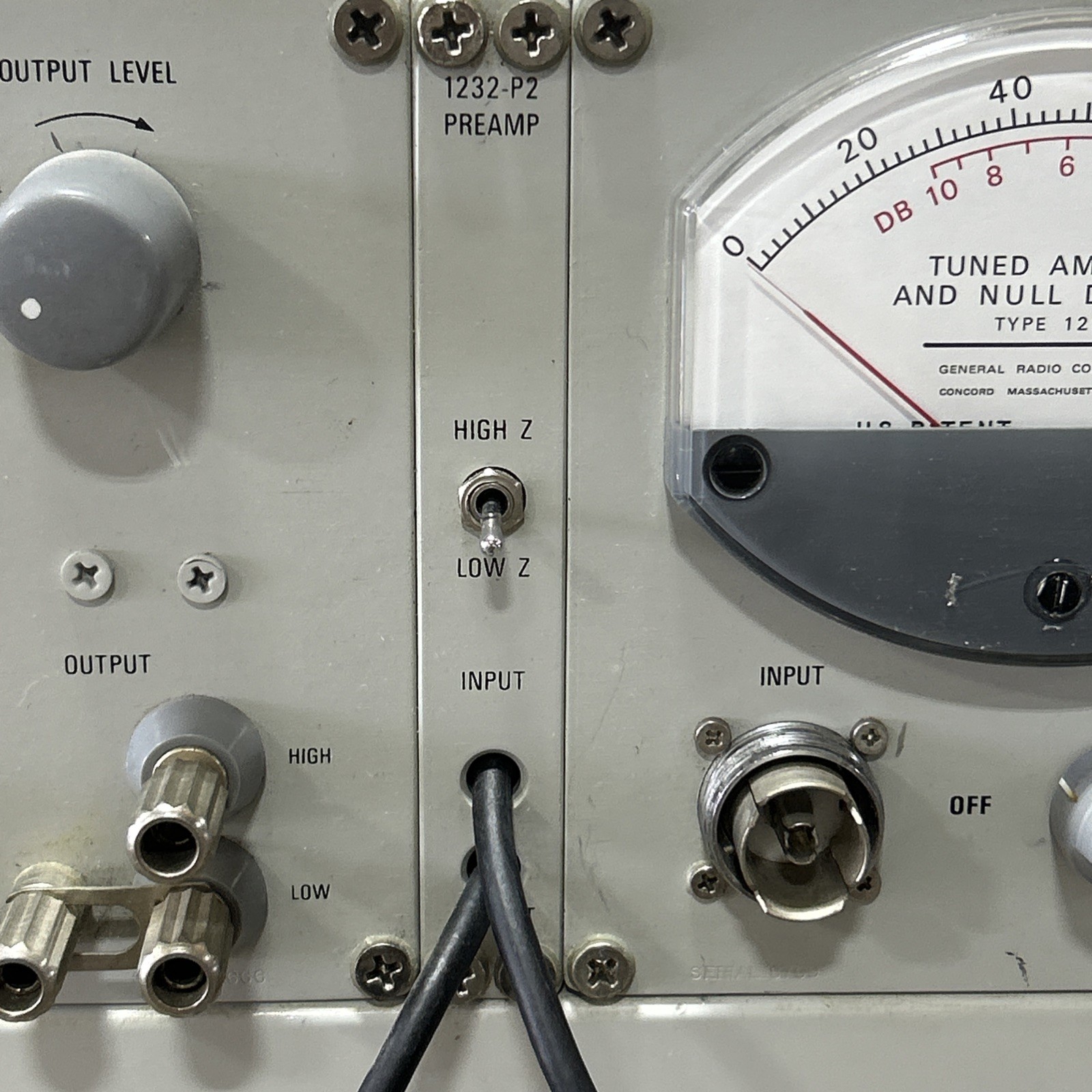 GenRad 1632-A Inductance Bridge + 1311-A Audio Oscillator + 1232-A Null Det.