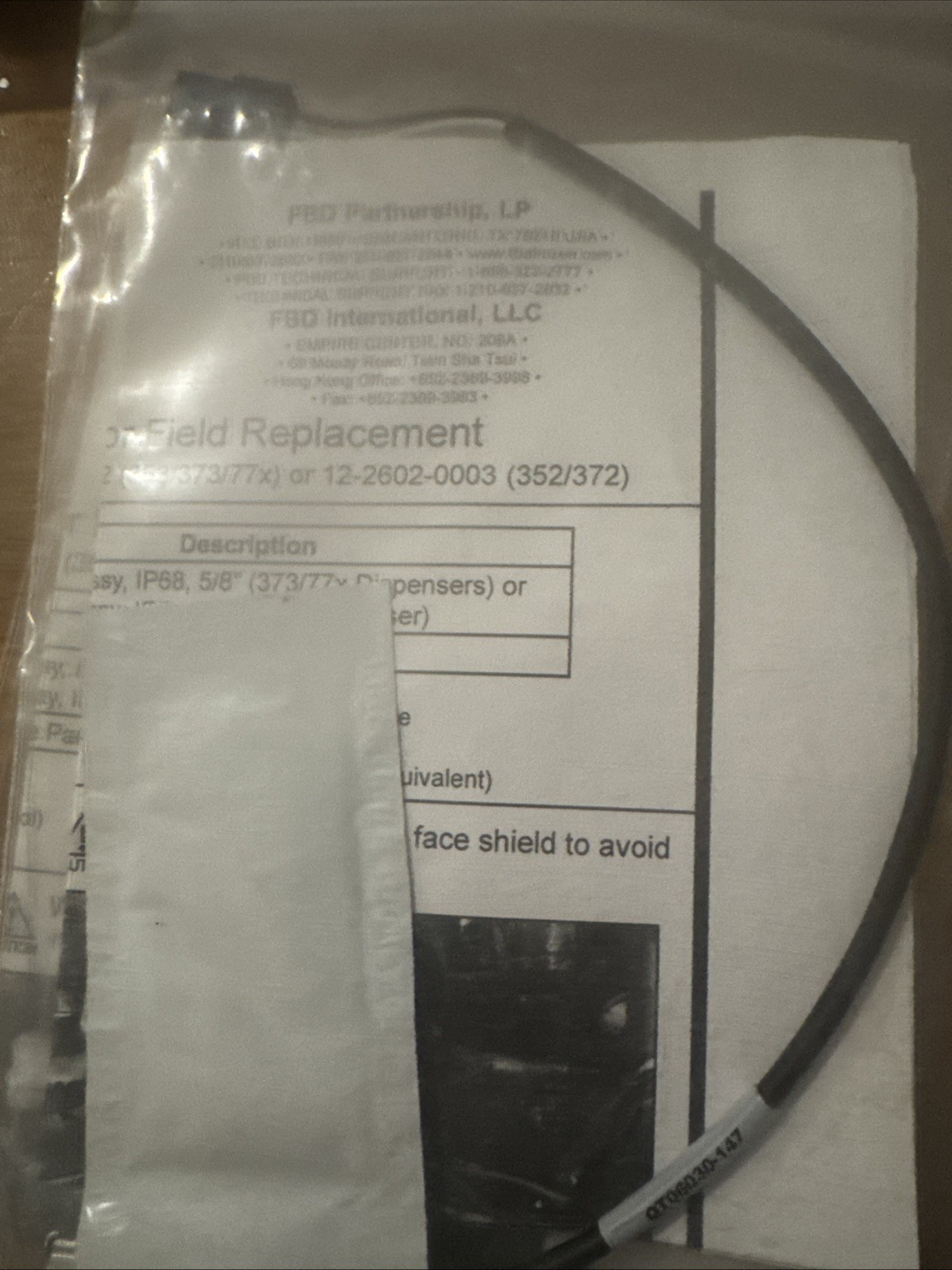 12-2602-0002 Fbd Thermister, Kit, Ip68, 5/8” Inch OEM (G)