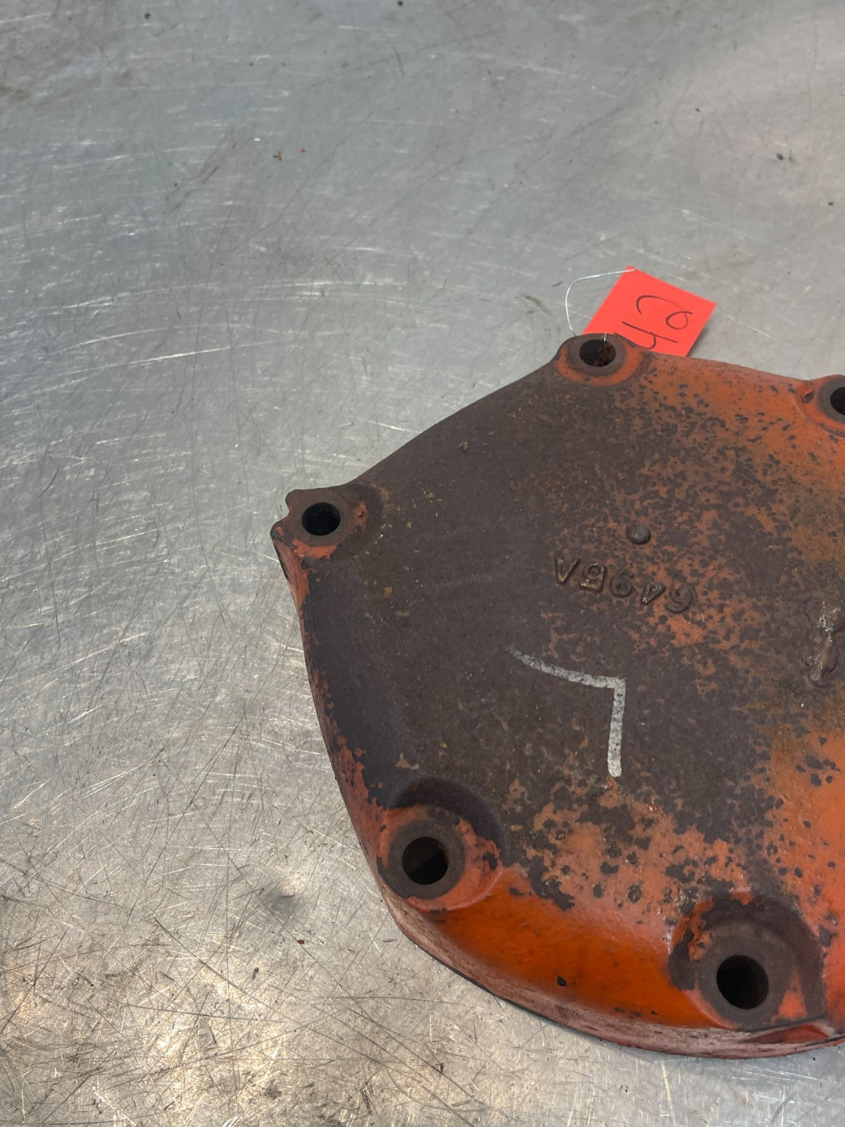 1966 Case 741 Tractor Brake Housing Cover 6495A 730