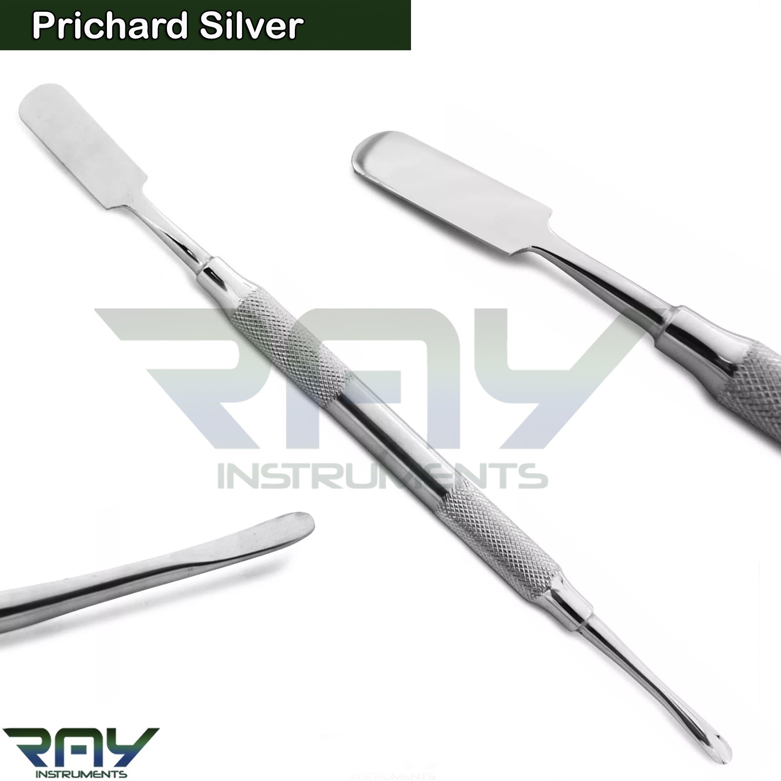Dental Sinus Lift Periosteal Prichard Elevator Silver Implant Surgery Instrument