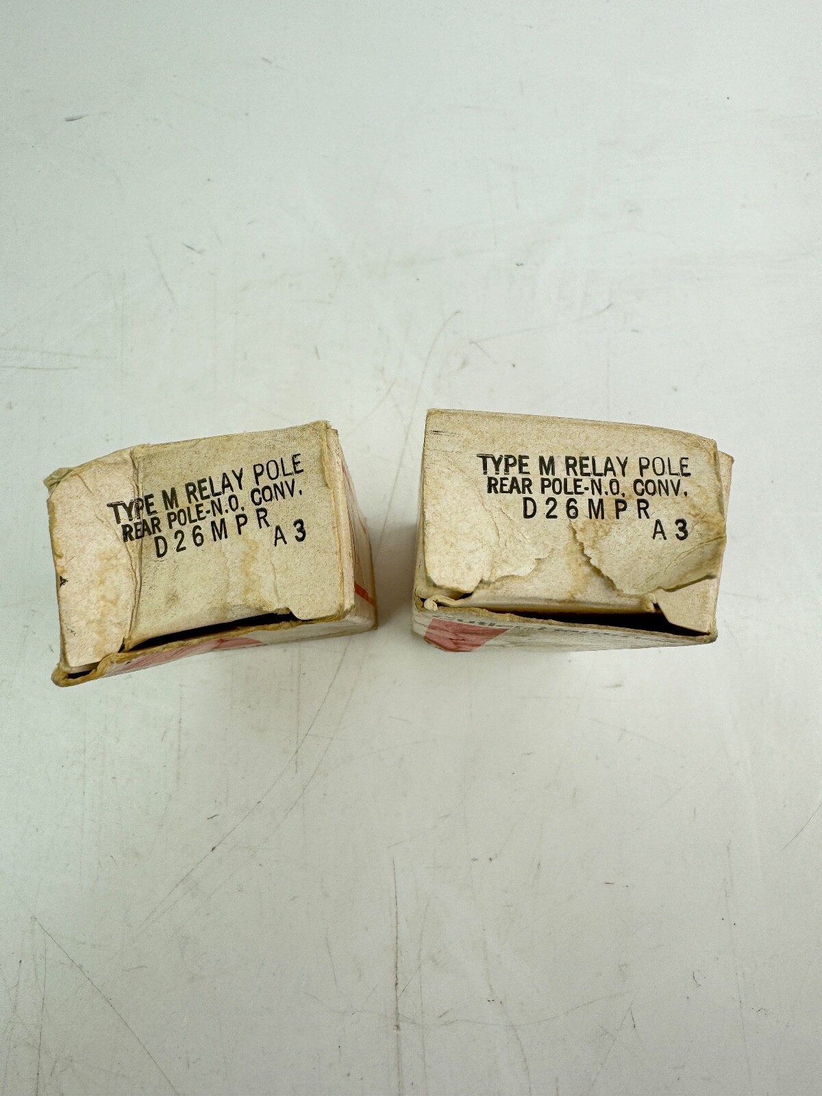 EATON TYPE M RELAY POLE REAR POLE D26MPR SER.A3 *LOT OF 2*