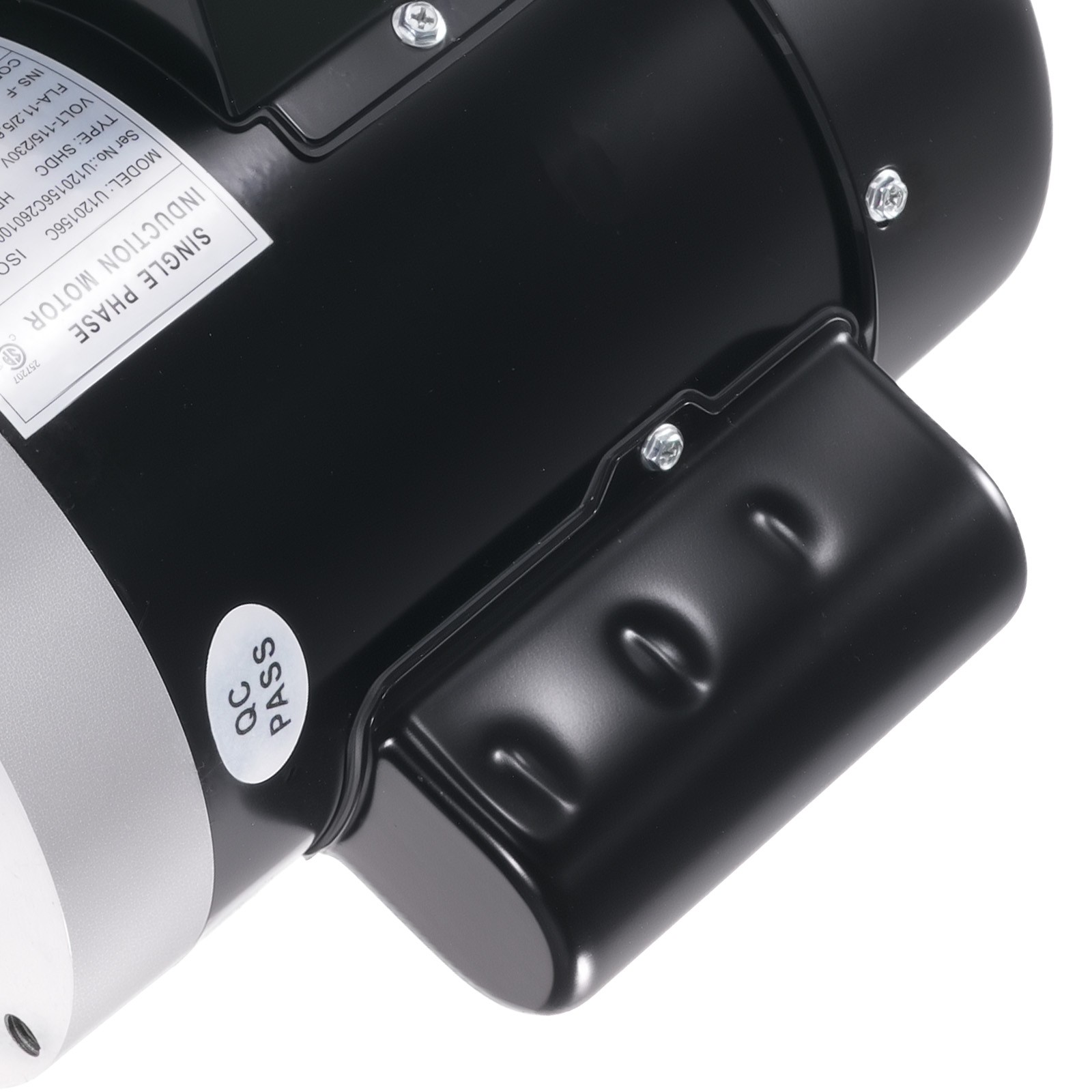 1HP Electric Motor 3450 RPM, AC 115V/230V, 56C Frame, Air Compressor Motor