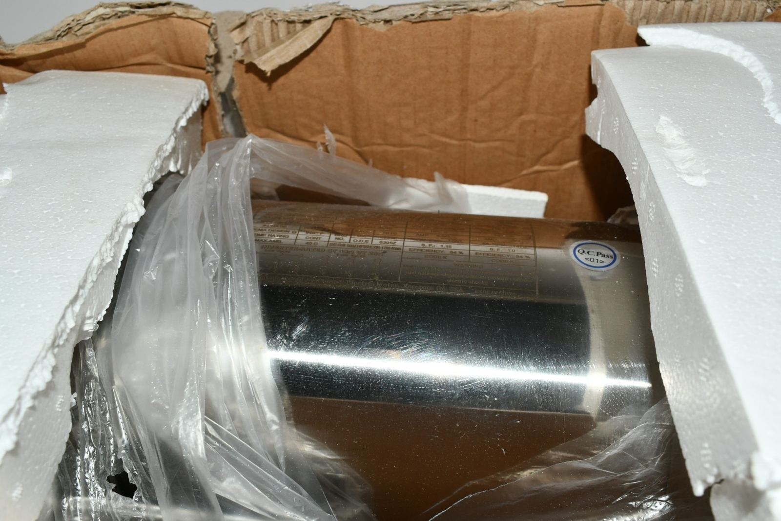 NEW Connex Gator CSSTRIR18-056-02HCZ 2 HP Stainless Steel AC Motor, 400 480 V