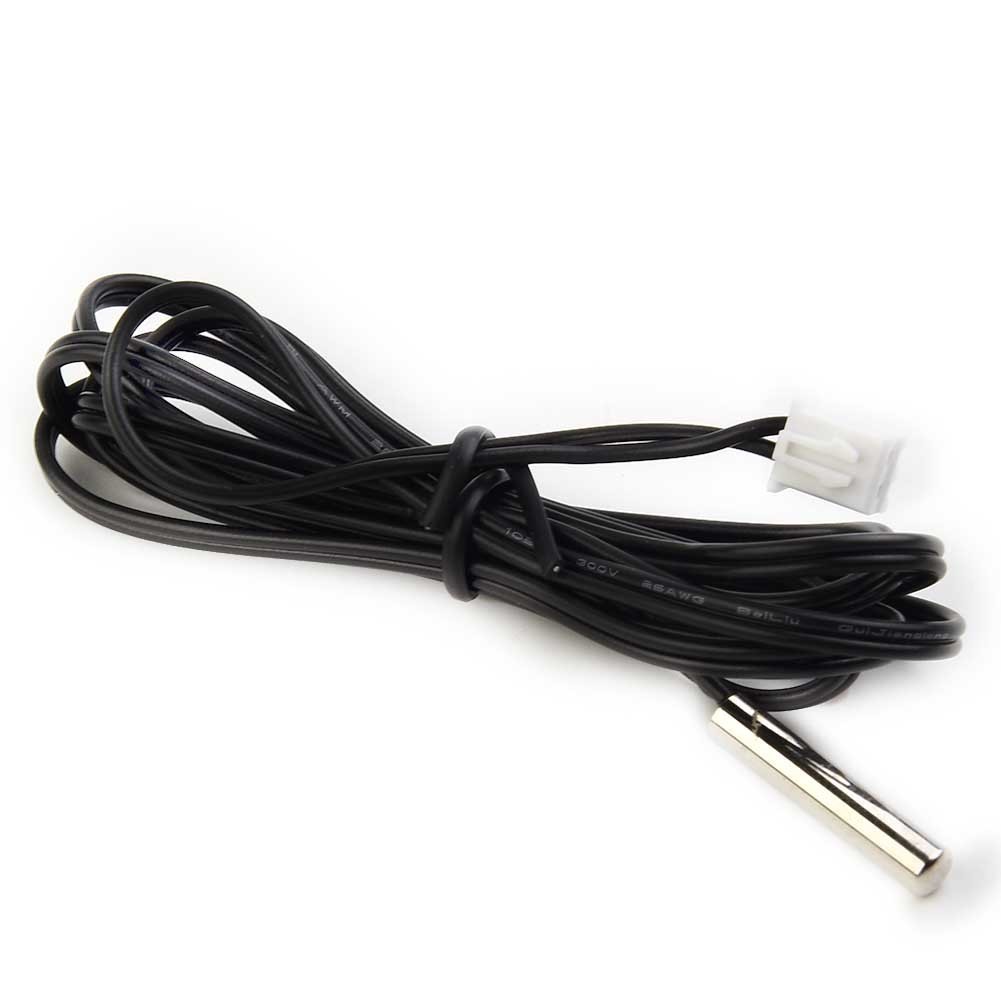 Large LCD Digital Thermometer Temperature Auto Car Meter Gauge With Probe DC 12V