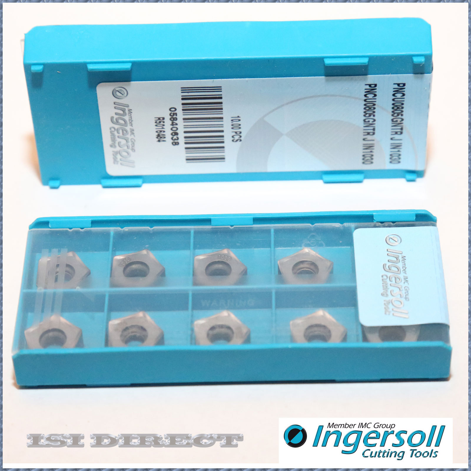 PNCU 0805GNTR J IN1030 INGERSOLL ****10 INSERTS***** 1 FACTORY PACK ***