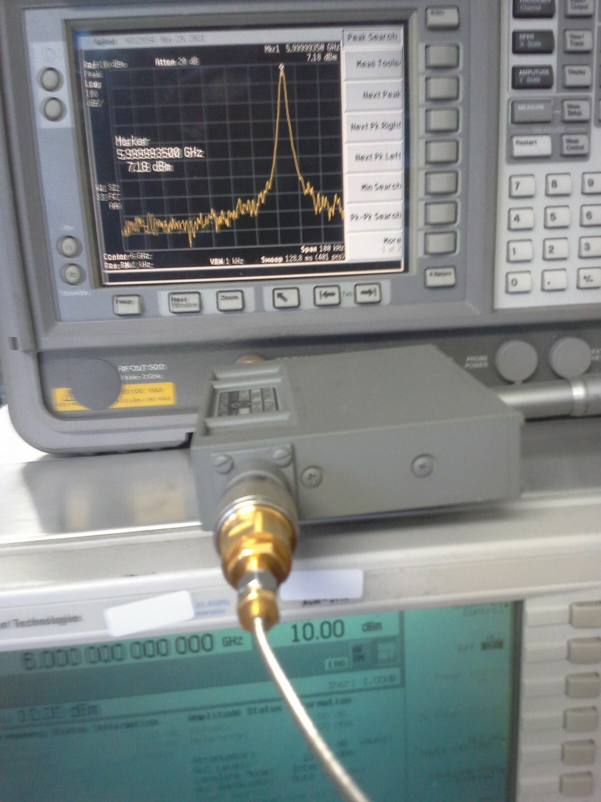Variable Attenuator 0-70dB 0.5-6 GHz Continuously adjustable High precision accy