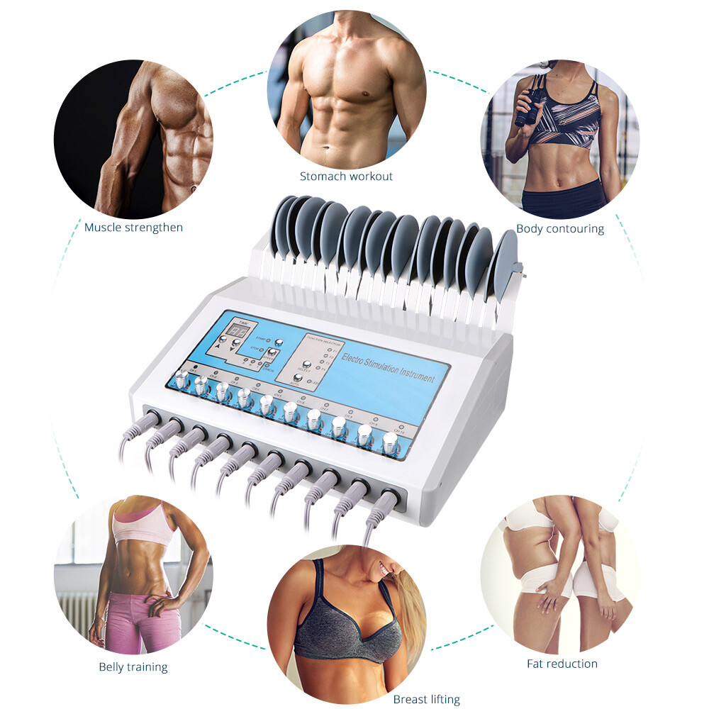 Household Micro-pulse Body Relax&Tighten Electrode Muscle Stimulation Machine