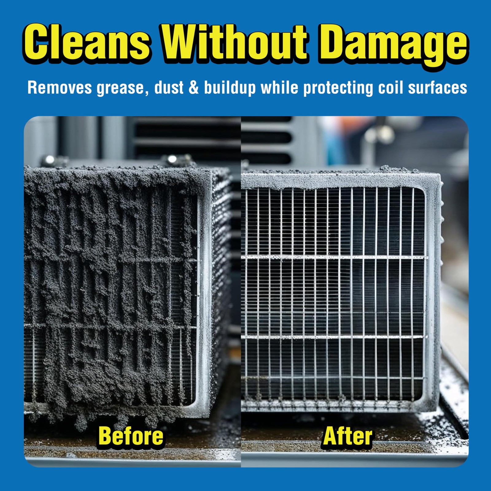 ComStar Coil Safe, External Neutral pH, Non-Toxic, Self-Rinsing Evaporator Coil