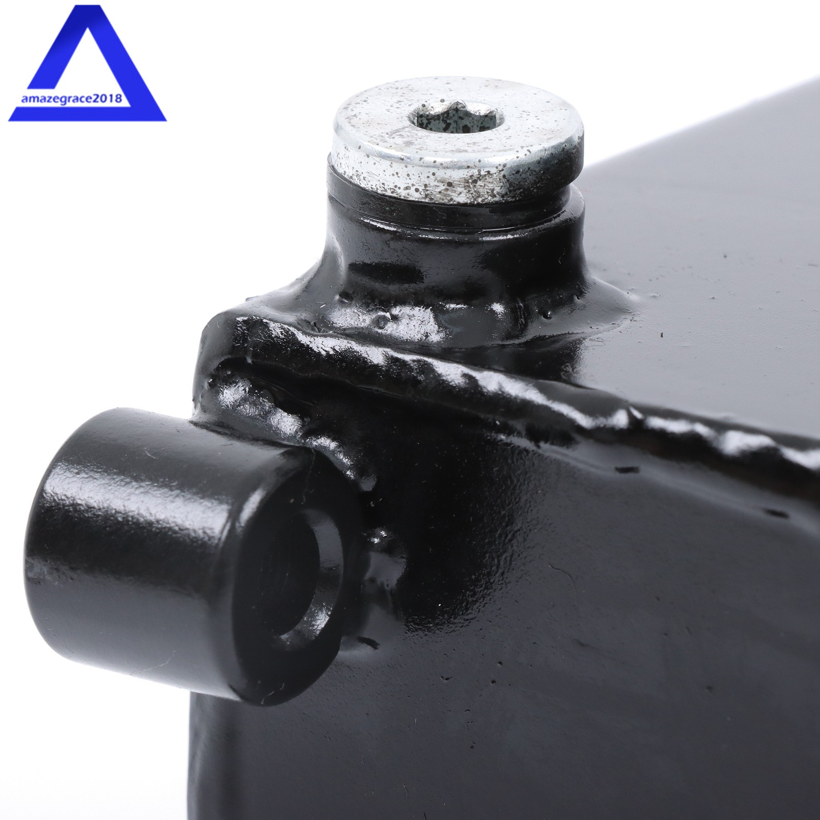 Hydraulic Piston Hand Pump 1.5 Cid 5 Quart With Release Knob For Single-Acting