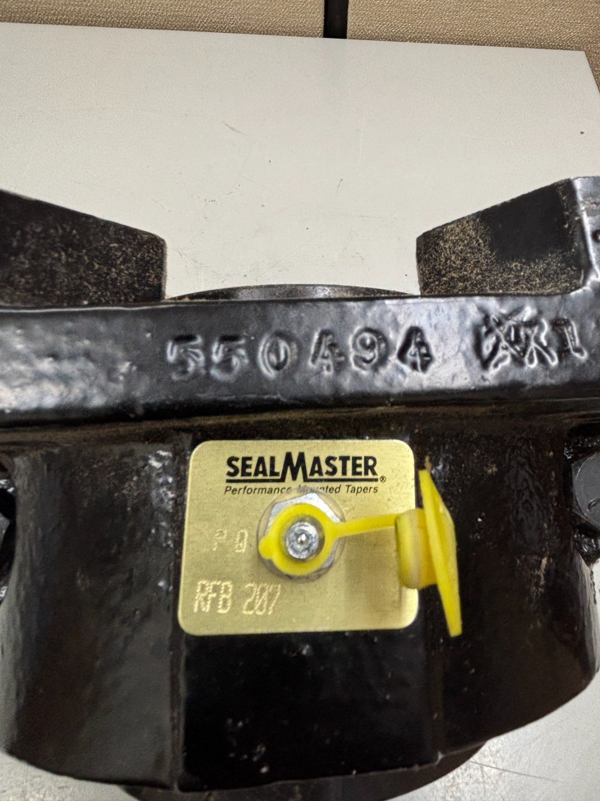 SEALMASTER RFB 207 FOUR BOLT FLANGE TAPERED ROLLER BEARING 2-7/16″ BORE