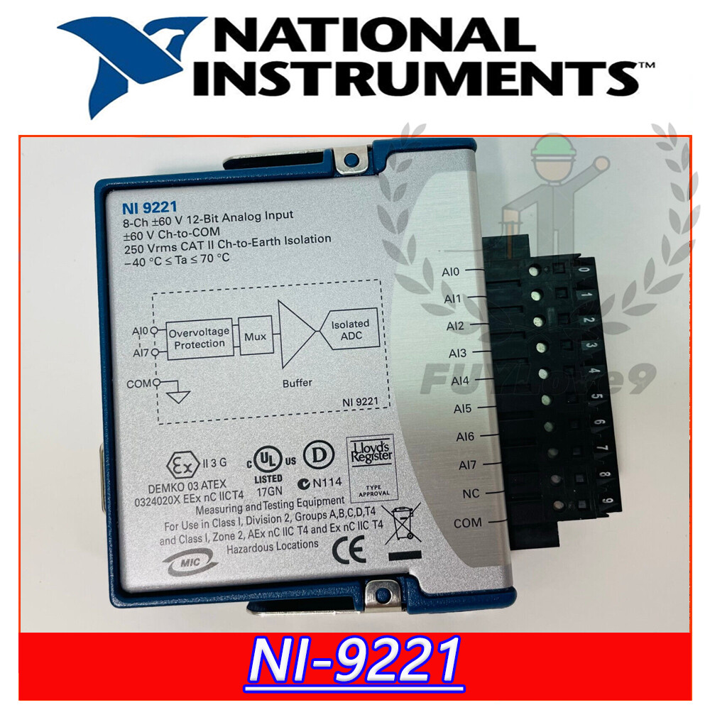 Used NI National Instruments NI-9221 high quality Quality Guaranteed NI 9221