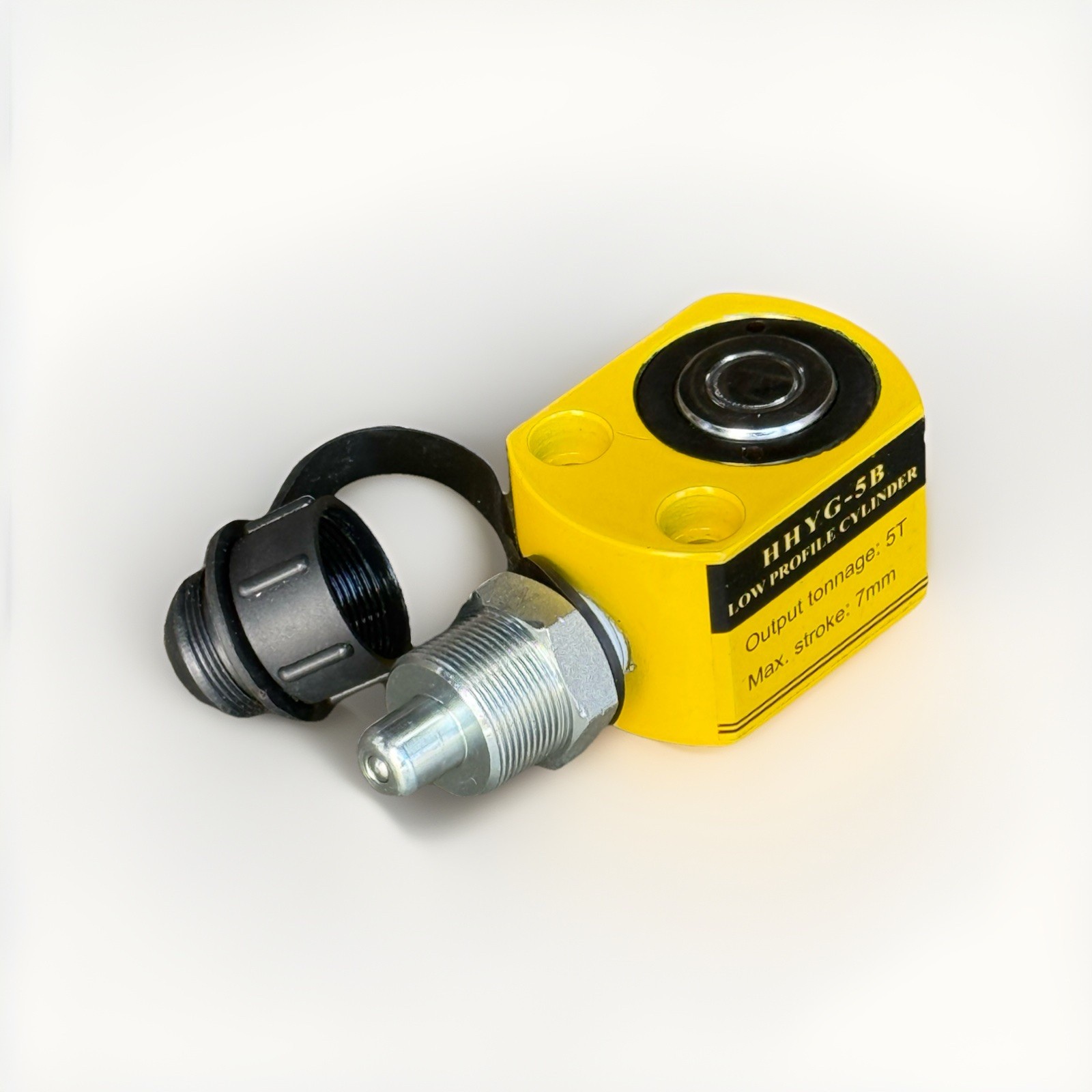 5 Ton Mini Hydraulic Ram Cylinder Low Profile Hydraulic 7mm Stroke Jack Single